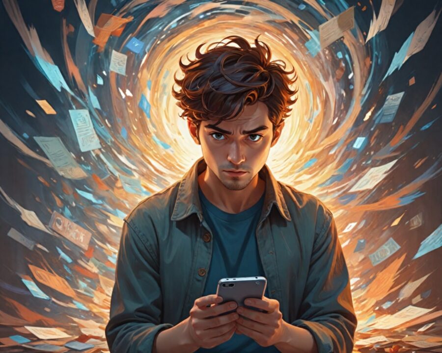 Como o uso excessivo de redes sociais pode afetar seu equilíbrio emocional