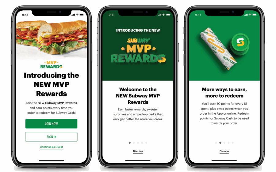🎯 Sácale el máximo provecho a Subway® MVP Rewards para disfrutar más y pagar menos