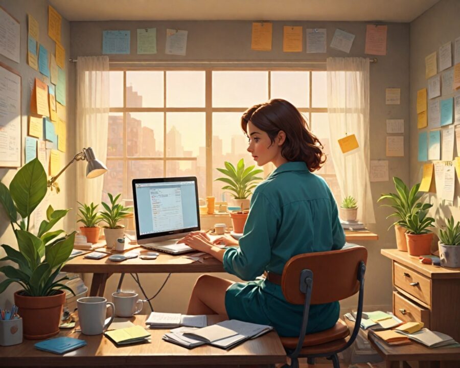 Como criar uma rotina de trabalho eficiente e produtiva