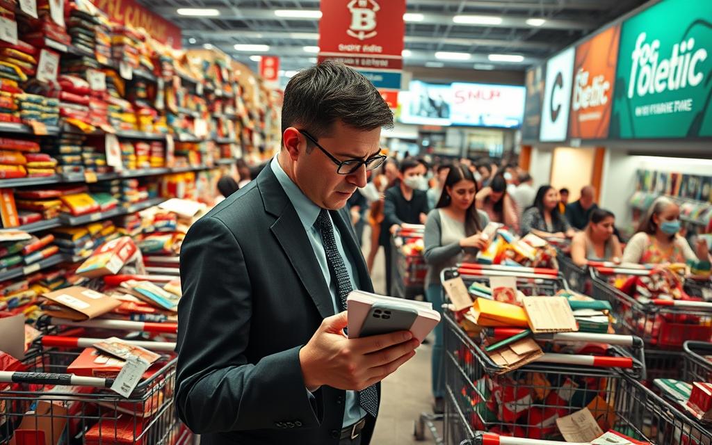 consumismo desenfreado